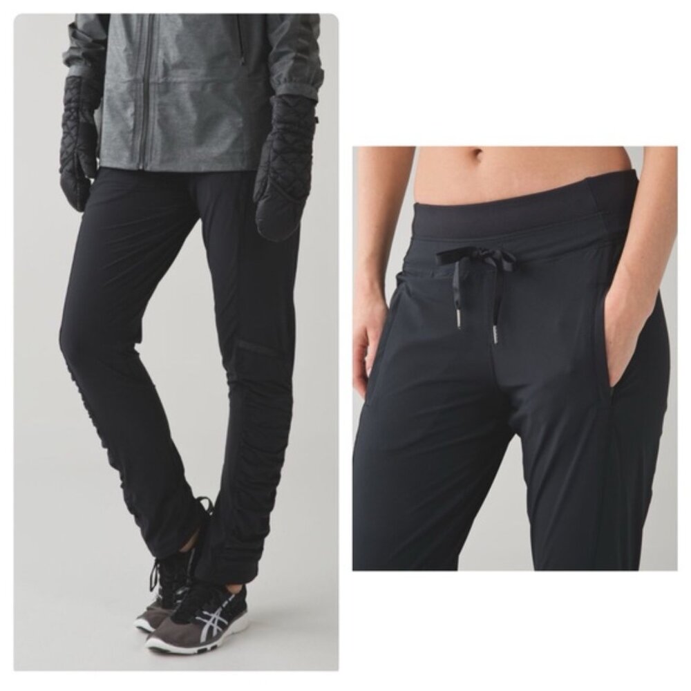 Lululemon Black Runderful Pants size 8